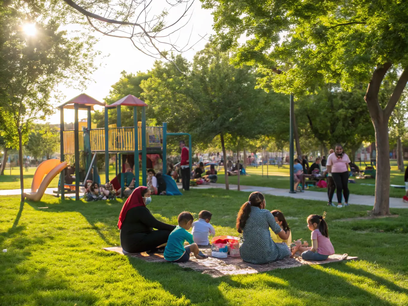 A photo of a community event organized by MESNILS-SUR-ITON HANDBALL, showcasing the organization's commitment to social inclusion and community engagement.